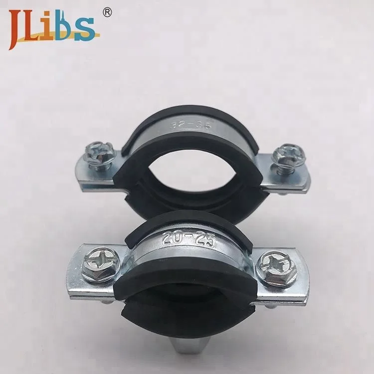 
Sheet Pipe Clamp Heavy Hose Clamps Steel Tube Clip Galvanized Iron Clamp 