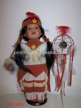 native american porcelain dolls wholesale