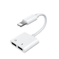 

Joyroom mobile accessories charging cable 2 in 1 headphone adapter for iphone