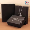 Black special paper clothes evening paper box