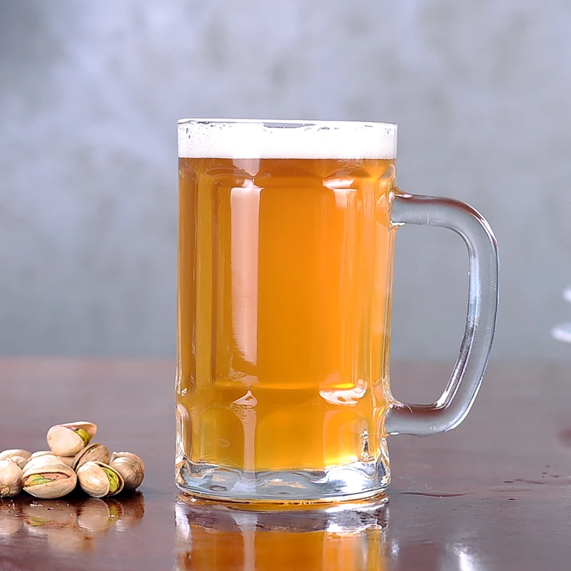 Ready Stock 12 Oz Glass Beer Mugs Cheap Beer Glasses Steins Wholesale Buy Glass Tumbler Water