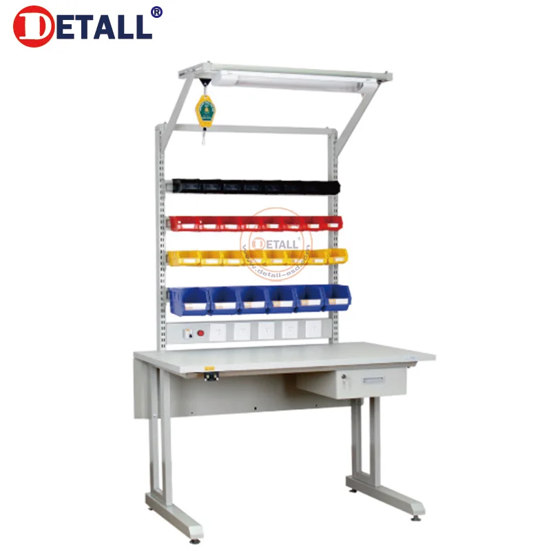 Esd Test Bench Dental Lab Mobile Workstation Desk From Detall