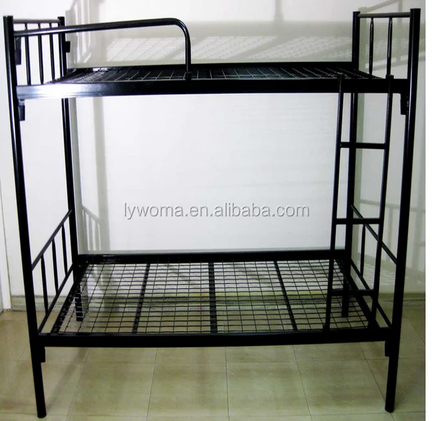China de fábrica barato de metal resistente fuerte dormitorio militar