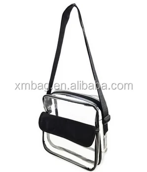 clear messenger bag