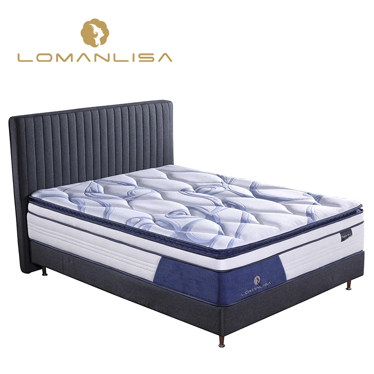 5 Zoned Wave Pocket Spring King Size High Density Foam Pillow Top