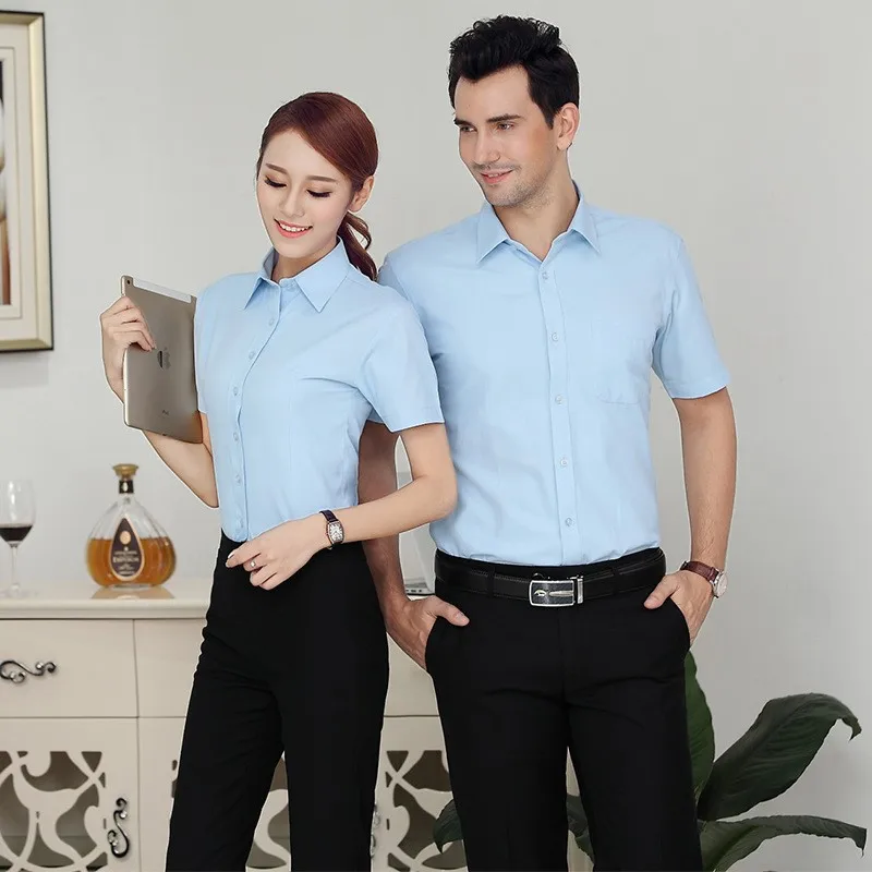 High Quality Office Dress Shirts Stylish Uniform For Men Workwear