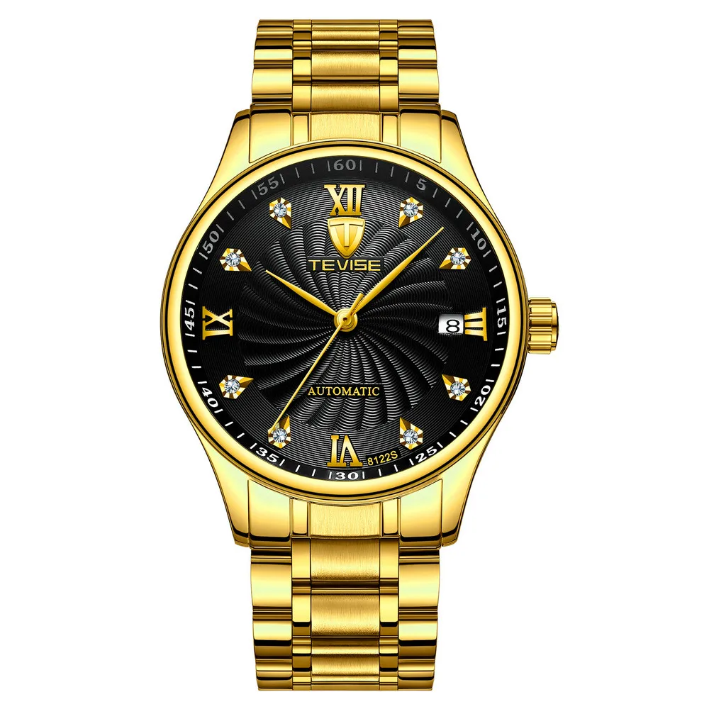 

TEVISE 8122s Men's Automatic Mechanical Watch Top Fashion Watches Auto Date