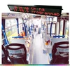 programmable indoor led billboard two lines or one line scrolling text led advertising worldwide languages display board