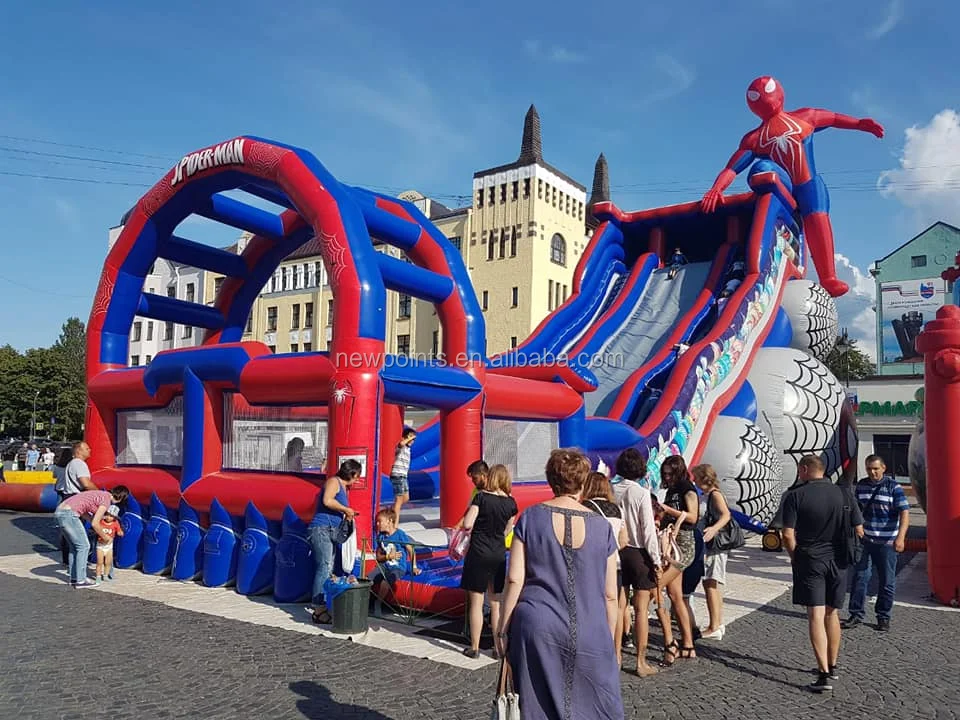 inflatable bouncer slide