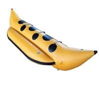 

TOP Quality Inflatable Water Sports Park Game Banana Style Tube Boat