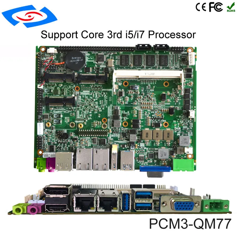 2023 New Products Cheap Intel Motherboard QM77 For Industrial PC