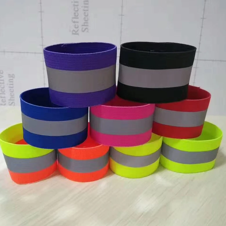 Stretchable Elastic Wholesale Reflective Armband For Outdoor Running ...