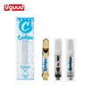 Vguud 0.5ml 1ml tank tip wax ceramic 510 thread automizier tube vape filler ceramic cbd cartridge convection glass blunt
