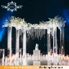 Silver Mirror Gazibo Mandap Arch Wedding Stage