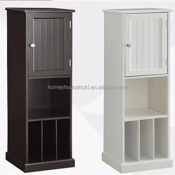 Winsome Wood Corner Storage Cabinet Bookshelf Display Shelf