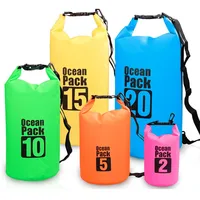 

2016 new products outdoor waterproof sport dry bag with adjustable shoulder strap for beach,drifting,Mountaineering