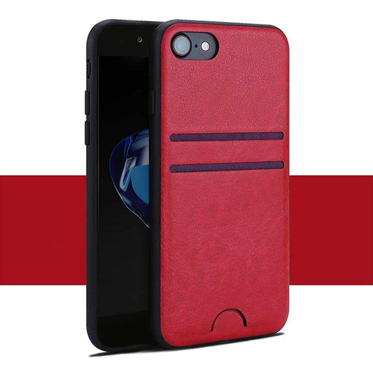 

Fast Delivery Pu Leather Mobile Cover For Iphone 8 Plus Case