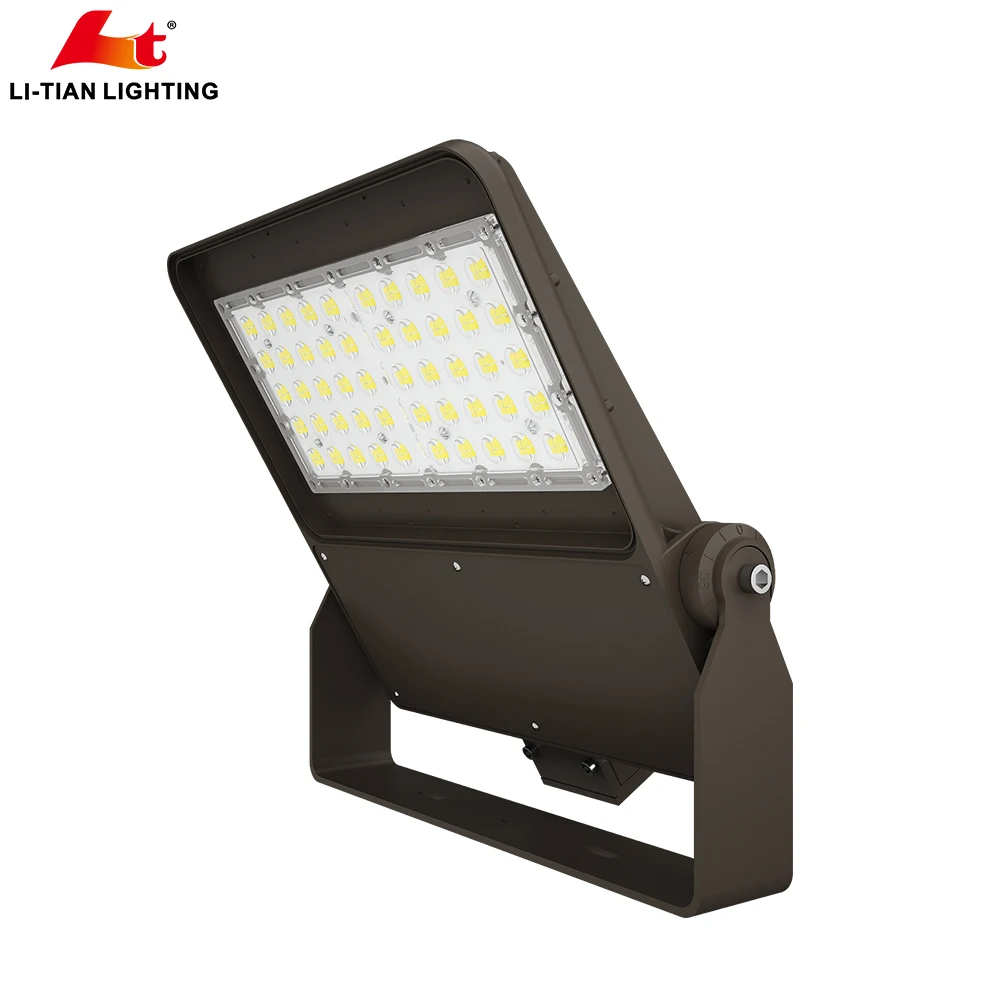 

200w outdoor parking lot lighting fixtures 150lm/w area led flood light