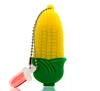 Special PVC corn shape usb flash drive custom design usb stick with logo for gift 8gb