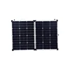 Hot sale portable solar panel 12v solar panel 100w(50w*2) weight 3.9kg only