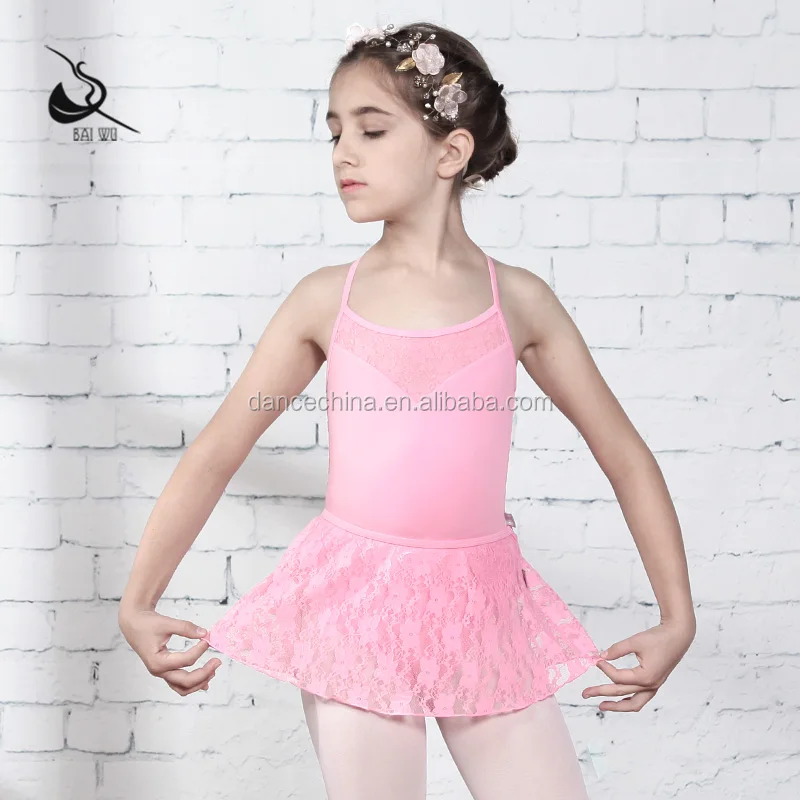 

117241054 Kids Camisole Lace Ballet Leotards Girls Cute Dance Leotard, Ballet pink ,mint green ,lilac purple