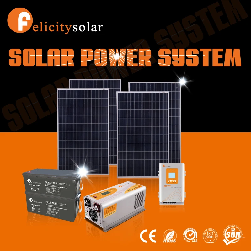 Guangzhou Felicity 3kw Solar Energy Home Systems With Solar Panel Solar Power System Buy Home Off Grid Solar Power Systemsolar Power System