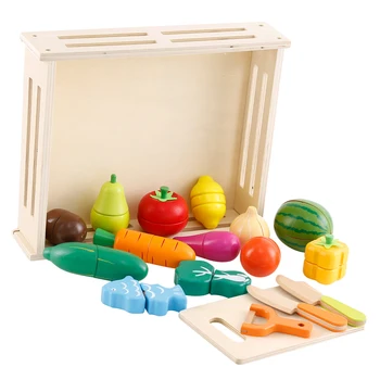 wooden cutting toys