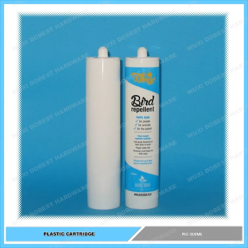 Empty Plastic Cartridge Tube For 300ml Silicone Sealant Tube Buy Empty Plastic Cartridge,300ml