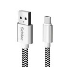 ホット販売ナイロン編組 2A 1 メートル USB C ケーブルタイプ C アダプタデータ 10ft 2.0 高速マイクロ usb ケーブル