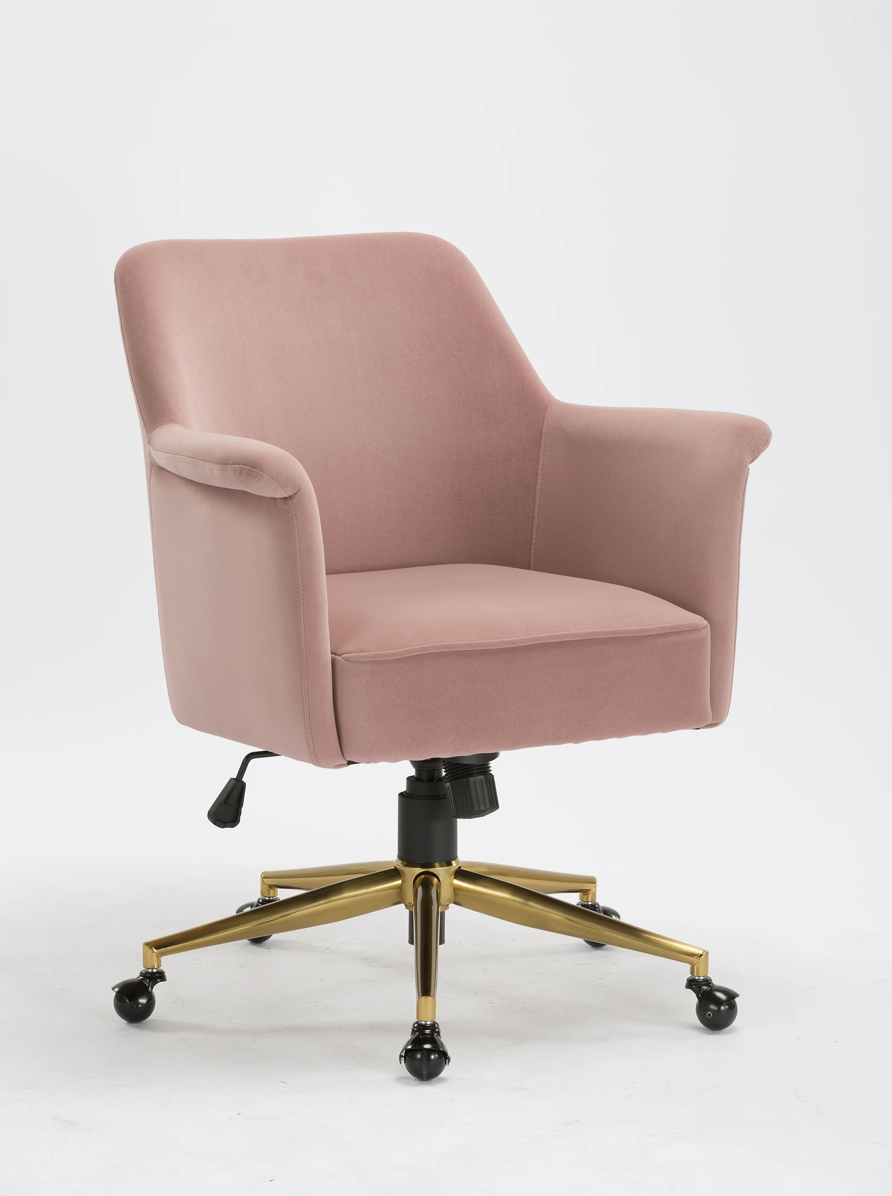 Pink Office Chair Home Office Chair,Velvet Office Chair Conference Chair,Brass  Base Executive Chair Wholesale Fancy Chairs - Buy Velvet Swivel Chair,Furniture  Office Chair Home Office Chair,Office Furniture Office Chair Velvet Product  on
