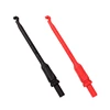 1 Pair 4mm Test insulated No damage Piercing Needle Hook Clip Multimeter Testing Probes