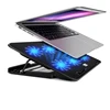 Laptop cooler 6 silent led fans usb laptop cooling pad ajustable gaming notebook cooler for 17 Inch laptop