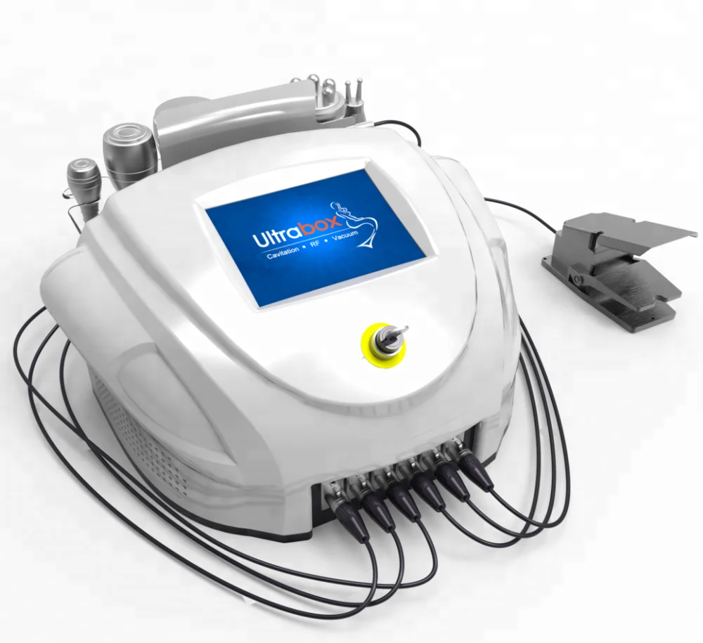 6 in1 ultrasound cavitation vacuum liposuction rf skin tightening 40k cavitation machine