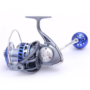 MX7000 4.7:1 12+1 Bearings Aluminum Handle CNC Spool Front 30kg Drag Left Right Hand Saltwater Freshwater Spinning Fishing Reels