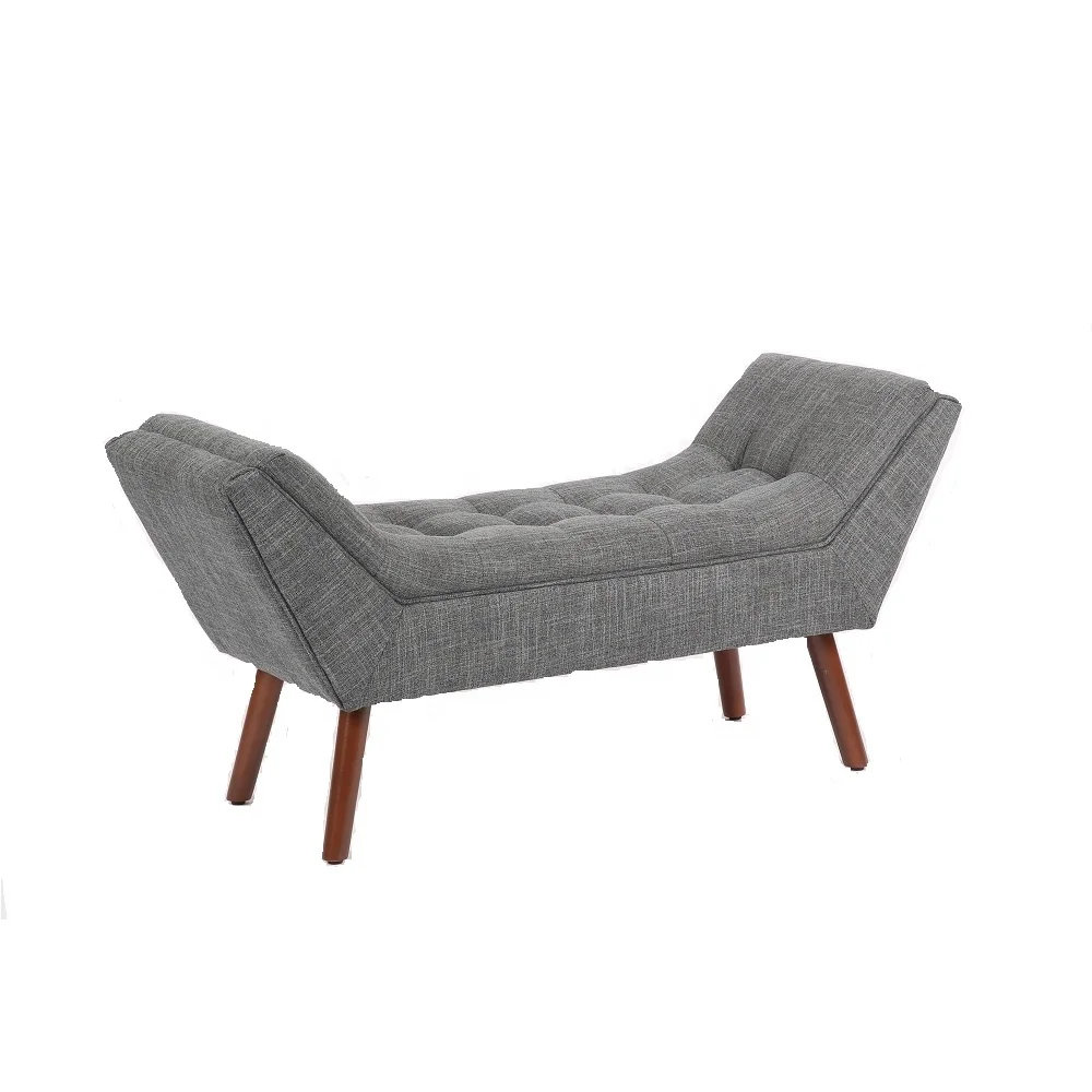 Venta al por mayor banquetas de madera tapizadas-Compre online los