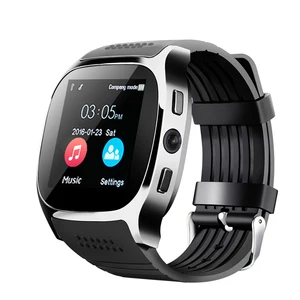 2018 Cheap T8 Cell Phone Calling Smart Watch Support Sim Card, MTK6261 Smartwatch With Camera
