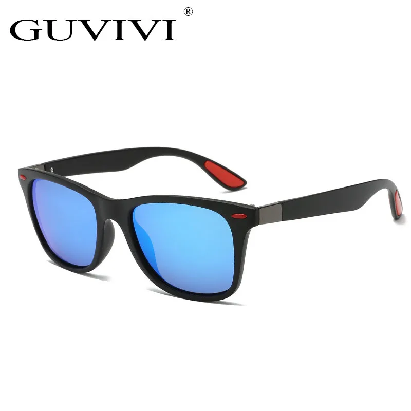 

GUVIVI classic driving Outdoor sports Sunglasses man square Polarized sunglasses custom