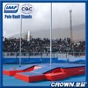 IAAF certification training and competition athletics equipment pole vault standards, pole vault sponge bag/jumping mats
