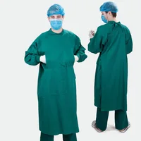 

Unisex Autoclavable Washable Reusable Cotton Surgical Gown For doctors