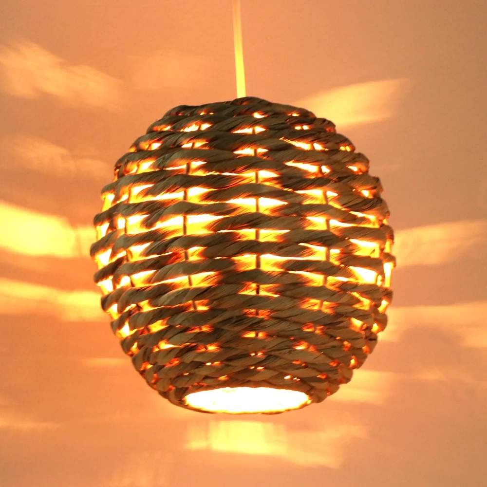 water hyacinth pendant light
