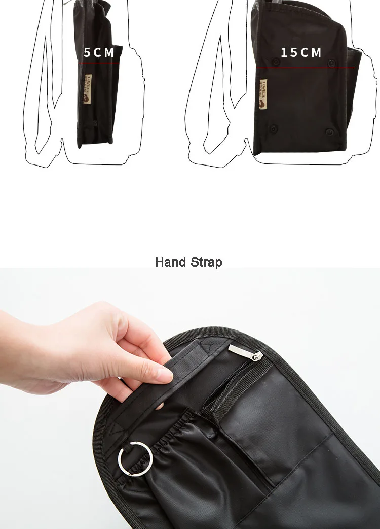 Travel Backpack Liner Korean Style Backpack Organizer Bag In Bag