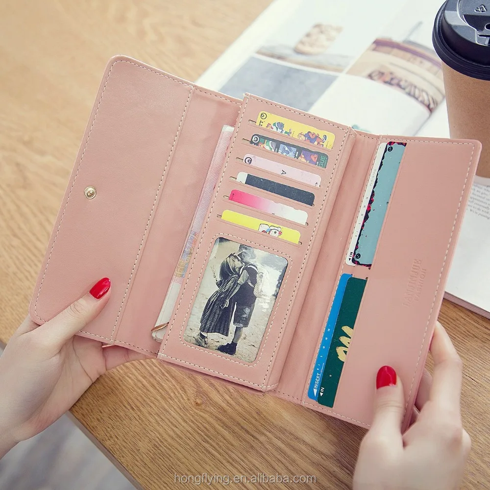 
Fashion fancy high grade women leather case/ quality luxury women Wallet/fashionable wallet type hand bag for women 