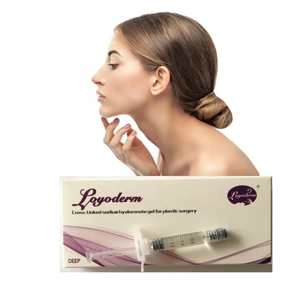 

buy hyaluronic acid deep 2 ml injectable dermal fillers for face lifting, Transparent