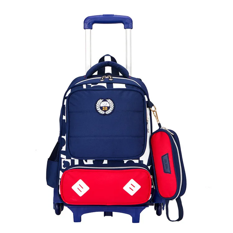 

Children School Trolley Bag Set With Trolley