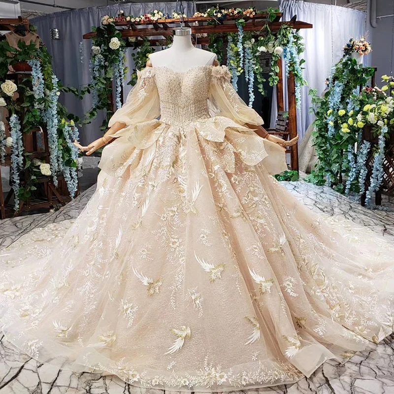 

Jancember HTL550 off shoulder wedding dresses for bride prices photos wedding dresses bridal gowns, Ivory/alabaster;white;yellow