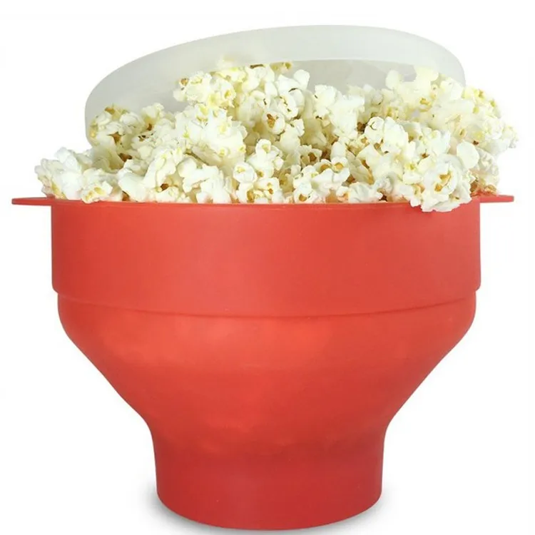food grade premium quality popcorn popper with handles