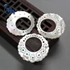 Fashion style Hollow engraved white mother of pearl shell for pendent