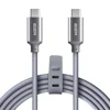 ESR 1.8M USB-C to USB 3.1 high speed Data Sync Charging Cable support 4K HD Type C to Type C charger data cable for Macbook