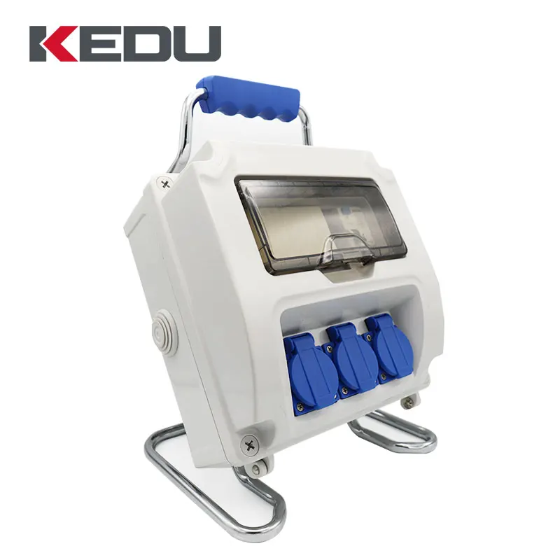 Kedu 16a Outdoor Waterproof Distribution Boards Box Ip65 Portable