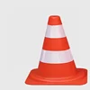 Wholesale Good Quality Orange Flowing Base PVC Plastic Traffic Cone for Safety